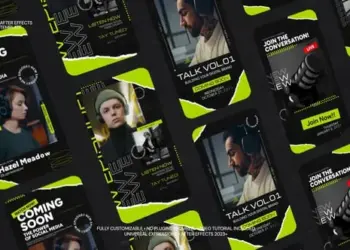 Videohive Urban Podcast Promo Stories 64938644
