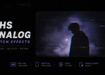 Videohive VHS Analog Glitch Effects 64874111