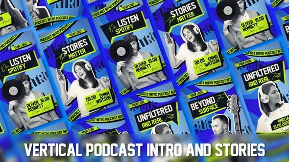 Videohive - Vertical Podcast Intro & Instagram Stories - 64710513 1 Videohive Vertical Podcast Intro Instagram Stories 64710513