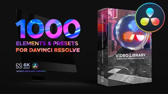 Videohive - Video Library for DaVinci Resolve - 35211817 1 Videohive Video Library for DaVinci Resolve 35211817