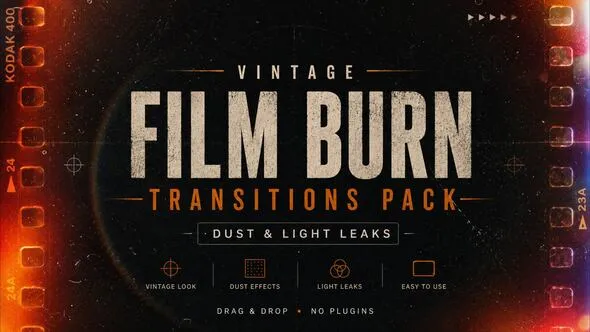 Videohive - Vintage Paper Film Burn Transitions Pack | Dust & Light Leaks - 64985412 1 Videohive Vintage Paper Film Burn Transitions Pack Dust Light Leaks 64985412