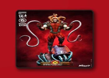 Wicked – Omega Red Sculpture – 3D Print Model STL