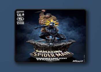 Wicked – The Last Hunt Spiderman Diorama – 3D Print Model STL