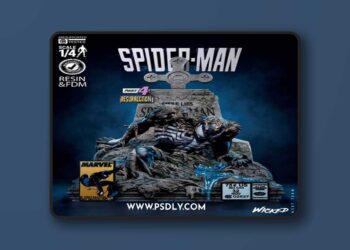 Wicked – The Last Hunt Spiderman Tomb Bust – 3D Print Model STL