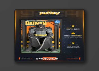 Yosh Studios – Absolute Batman Poster 1st Printing – 3D Print Model STL