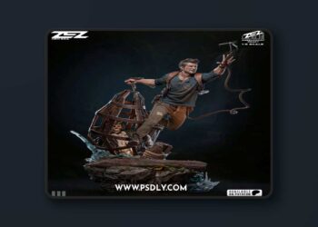 ZEZ Studio – Nathan Drake – Uncharted – 3D Print Model