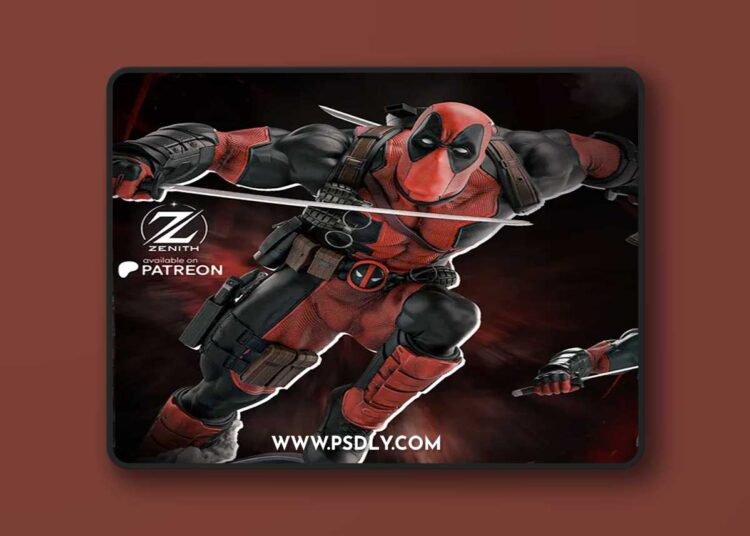 Zenith Studios – Deadpool – 3D Print Model STL 1 Zenith Studios – Deadpool – 3D Print Model STL