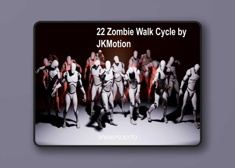 22 Zombie Walk Motion Pack by JKMotion (4.27 and 5.0 – 5.8) 1 22 Zombie Walk Motion Pack by JKMotion (4.27 and 5.0 – 5.8)
