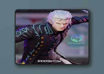 3Dmoonn – Vergil – Devil may cry 5 – 3D Print Model STL