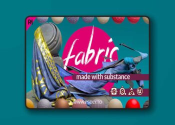 56 Customizable Fabric Materials (Substance .SBSAR & .SBS) [4.27 and 5.0 – 5.8]