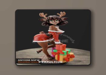AnyoneNSFW – Christmas Deer – 3D Print Model STL
