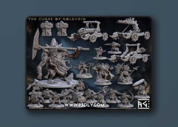 Artisan Guild – Orhogs – The Curse of Goldvein April 2026 – 3D Print Model STL