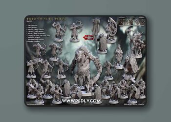 Artisan Guild – Orhogs – The Pig Orc Warband May 2026 – 3D Print Model STL