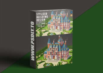 Artstation - Game Stylized Building Concept Art