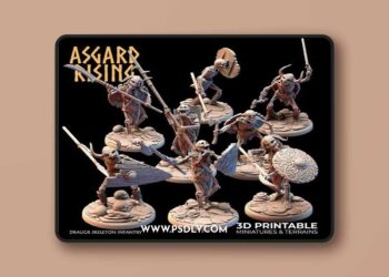 Asgard Rising Miniatures June 2026 – 3D Print Model STL