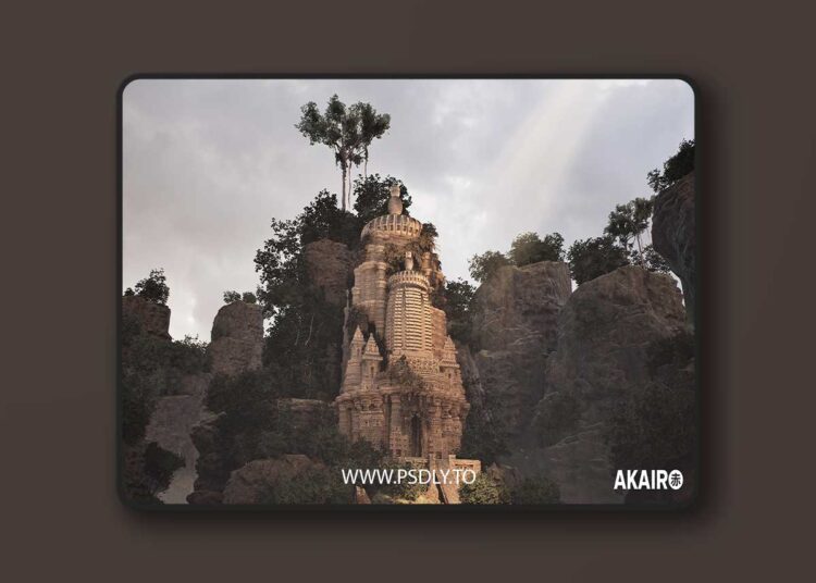 Asian Abandoned Temple (5.5 – 5.8) for Unreal Engine 1 Asian Abandoned Temple (5.5 – 5.8)