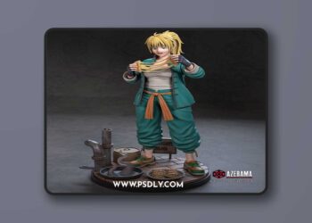 Azerama – Dorohedoro – Nikaido – 3D Print Model STL