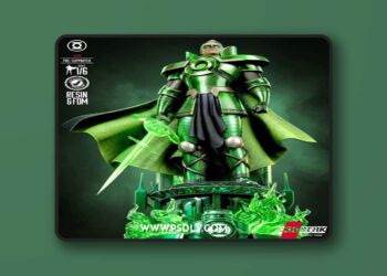 B3DSERK – Alan Scott Kingdome Come Sculpture – 3D Print Model STL