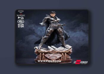 B3DSERK – Faora Ul Sculpture – 3D Print Model STL