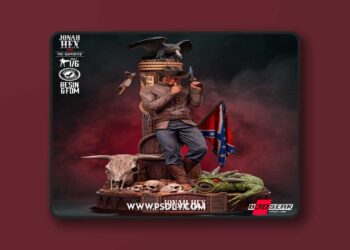B3DSERK – Jonah Hex Sculpture – 3D Print Model STL