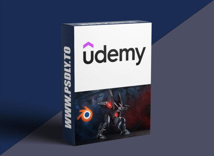 Udemy – BLENDER: THE SCI-FI WAR MACHINE By Mrawan Hussain 1 BLENDER: THE SCI-FI WAR MACHINE