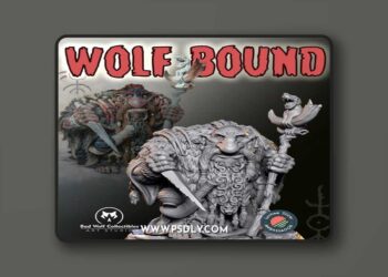 BadWolf Collectibles – WolfBound – 3D Print Model STL