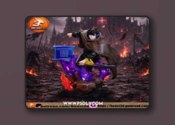 Beast3D – Jin Woo – Solo leveling – 3D Print Model STL