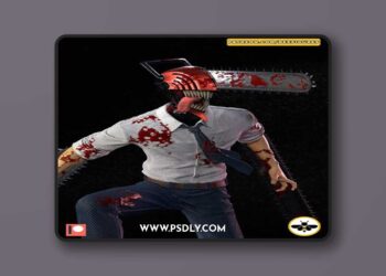 Bee Figures – Denji – Chaninsaw Man – 3D Print Model STL