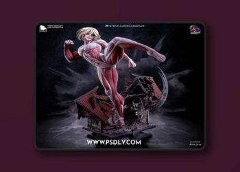 Bulkamancer Sculpts – Female Titan – 3D Print Model STL
