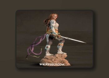 CA 3D Studios – Faye – God of War – 3D Print Model STL