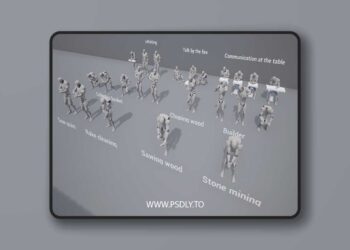 City Animation of People - Pack 2 (4.27 and 5.0 – 5.8)
