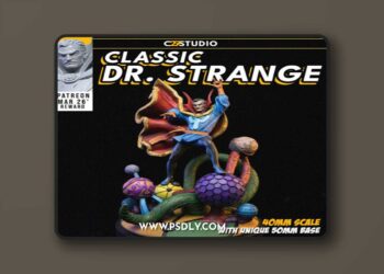 Classic Dr. Strange – 3D STL Print Model