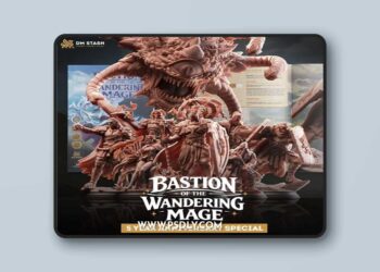 DM Stash – Bastion of the Wandering Mage April 2026 – 3D Print Model STL