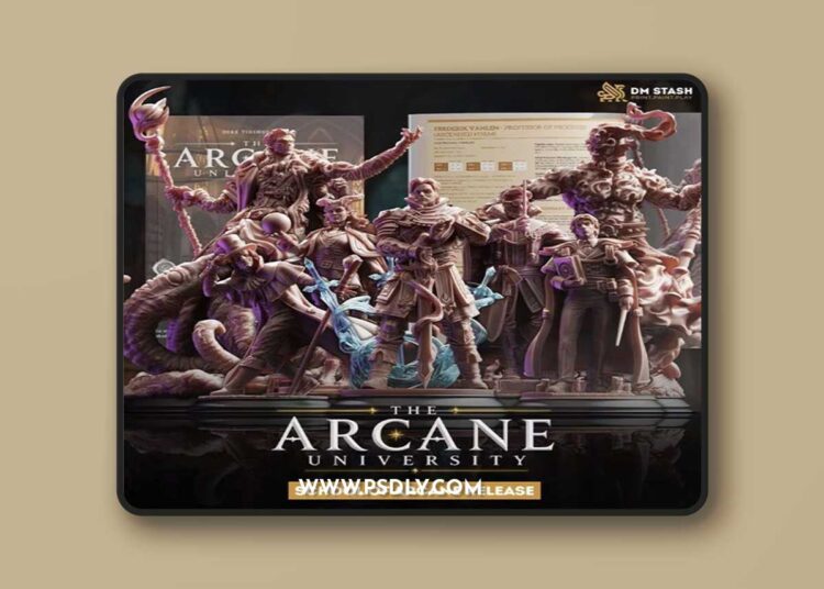 DM Stash – The Arcane University June 2026 – 3D Print Model STL 1 DM Stash – The Arcane University June 2026 – 3D Print Model STL