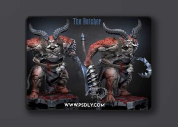 Dragun Studios – The Butcher – 3D Print Model STL