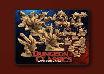 Dungeon Classics June 2026 – 3D Print Model STL