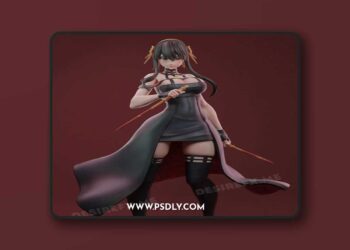 Famliy Yor forger normal Nsfw version – 3D STL Print Model