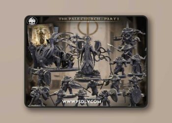 Fleshcraft Studio – The Pale Church – Part l July 2026 – 3D Print Model STL