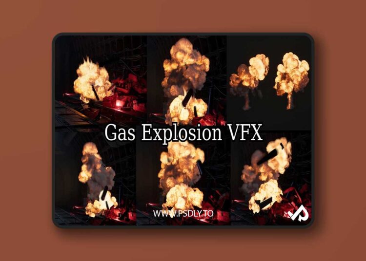 Gas Explosion VFX (4.27 and 5.0 – 5.8) for Unreal Engine 1 Gas Explosion VFX (4.27 and 5.0 – 5.8)