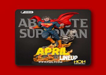 Hall of Heroes Miniatures April 2026 – 3D Print Model STL