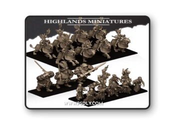 Highlands Miniatures July 2026 – 3D Print Model STL