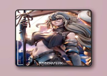 Hybris 3D Studios – Jeanne DArc – Granblue Fantasy – 3D Print Model