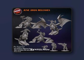 Imagine Minis June 2026 – 3D Print Model STL