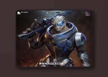 KC Studio – Garrus – Mass Effect – 3D Print Model
