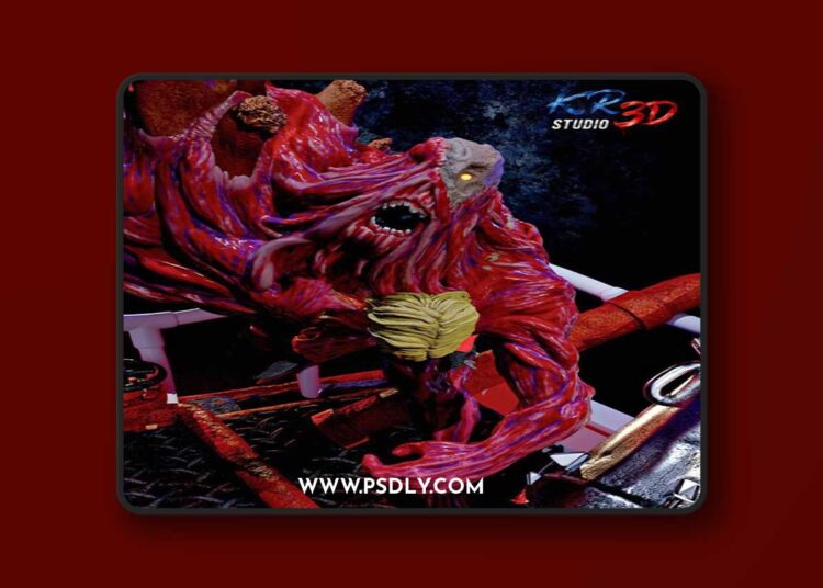KR3D Studio – William Birkin G2 – Resident Evil 2 Remake – 3D Print Model STL 1 KR3D Studio – William Birkin G2 – Resident Evil 2 Remake – 3D Print Model STL