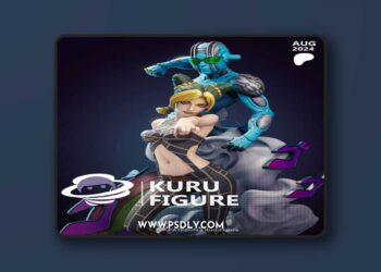 Kuru Figure – Kujo Jolyne JoJo – 3D Print Model STL
