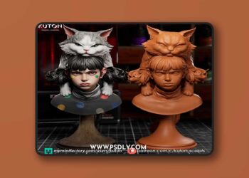 Kuton Figurines – Moki and Wasabi – 3D Print Model STL