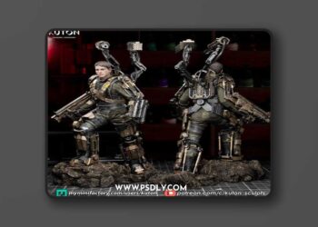 Kuton Figurines – William Cage – 3D Print Model STL