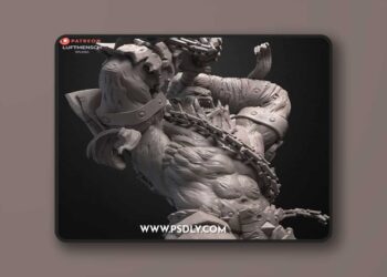 LuftMensch Studio – Black Hand – 3D Print Model STL