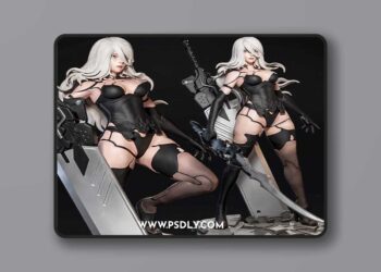 Luis3DArt – A2 Nier Automata – 3D Print Model STL